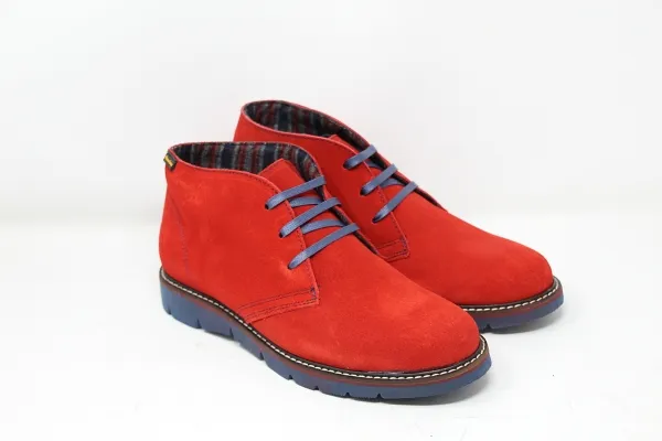 HIMALAYA Scarpa alta in pelle scamosciata